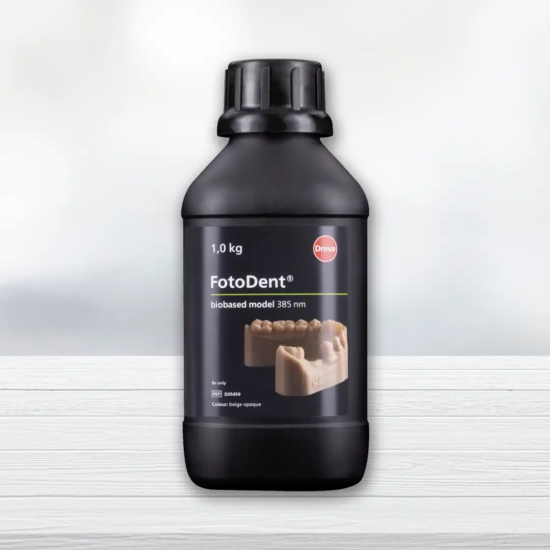 FotoDent biobased model – umweltfreundliches 3D-Druckharz für präzise Dentalmodelle aus nachwachsenden Rohstoffen